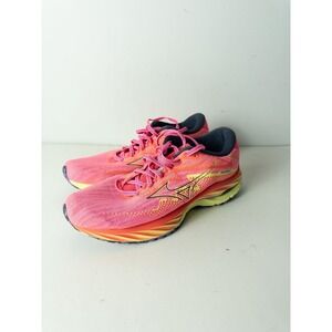 Mizuno Wave Rider 27 Running Shoes Womens US 9.5 CM 26 Sneakers Lace Up